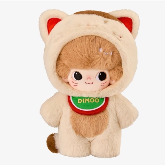 Pop art Dimoo Weaving Wonders Cotton Doll Lucky Cat Brand New Sealed Box - Picture 1 of 7